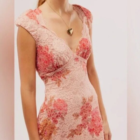 Free People Butterfly Babe Lace Maxi Dress - Picture 3 of 10